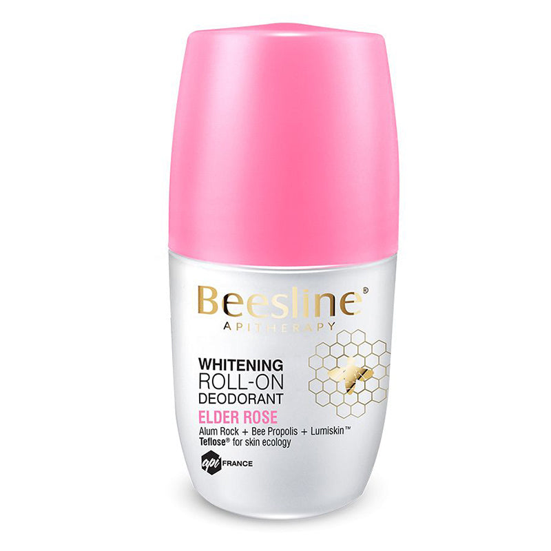 Beesline Roll On Whitening Elder Rose Deodorant (1+1), 50ml