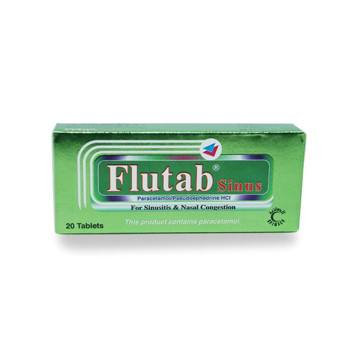 Flutab Sinus tablet 20's