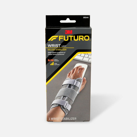 Futuro Wrist Deluxe Stabilizer 09144 - Left Hand - Small/Medium