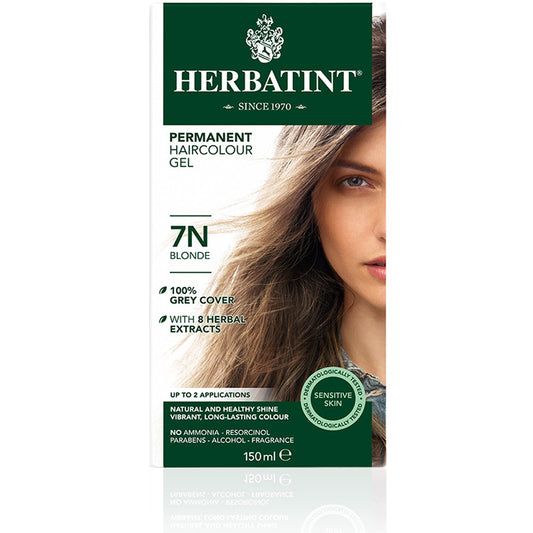 Herbatint Permanent Hair Colour Gel 7N Golden Blonde (150Ml)