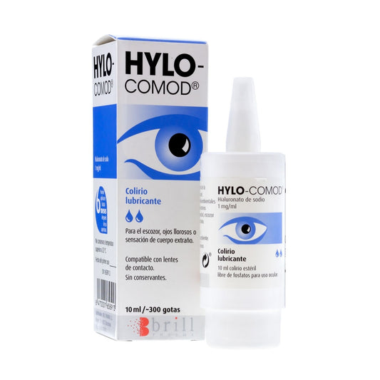 Hylo Comod Lubricating Eye Drops 10Ml 300Drops