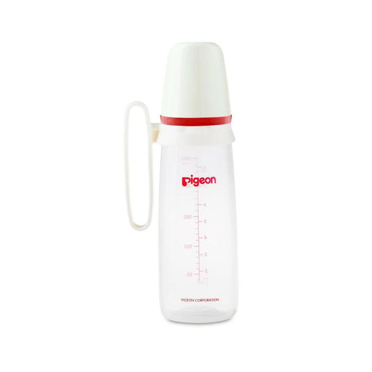 Pigeon Peristaltic Nursing Bottle Plastic with Handle, 240ml