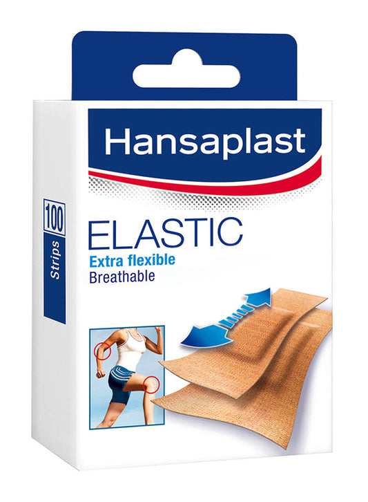 Hansaplast Elastic Strips 100 pcs