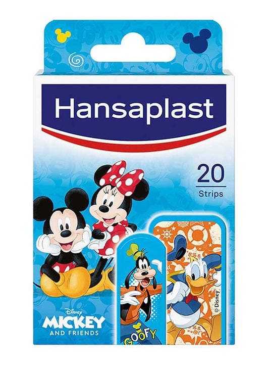 Hansaplast Mickey & Friends Design Wound Plaster, 20 Strips