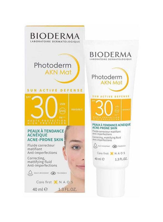 Bioderma Photoderm Akn Mat SPF 30 Matifying Fluid, 40ml