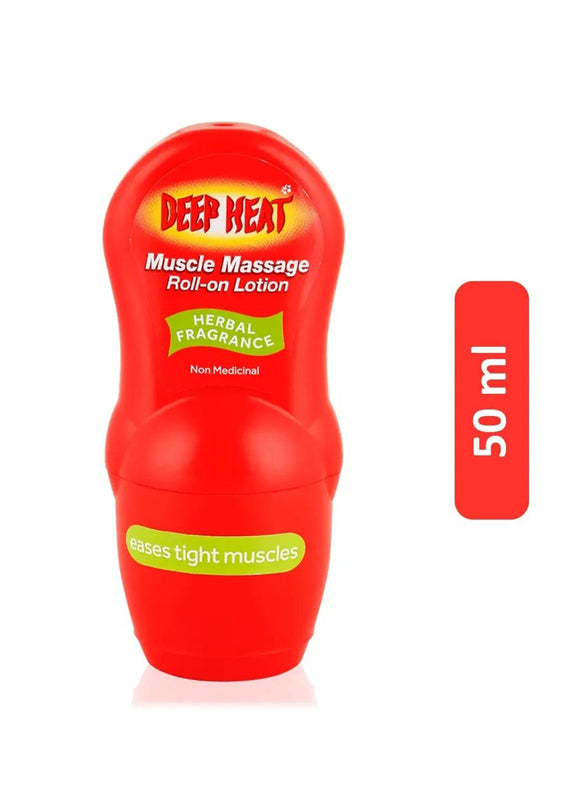 Deep Heat Muscle Massage Roll On Lotion 50 ML