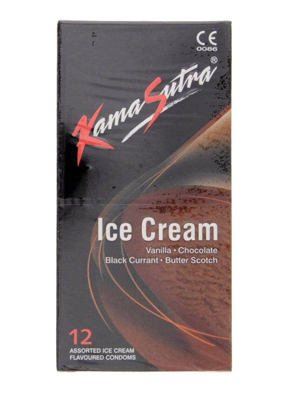 Kamasutra Assorted Ice Cream Condoms 12s