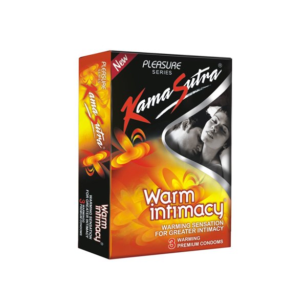 kamasutra condoms warm intimacy 3s