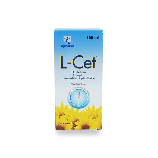 L-Cet Oral Solution Syrup, 100ml