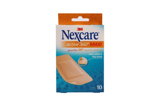 Nexcare Active Maxi 360° Knee & Elbow Bandages, 10 Pieces