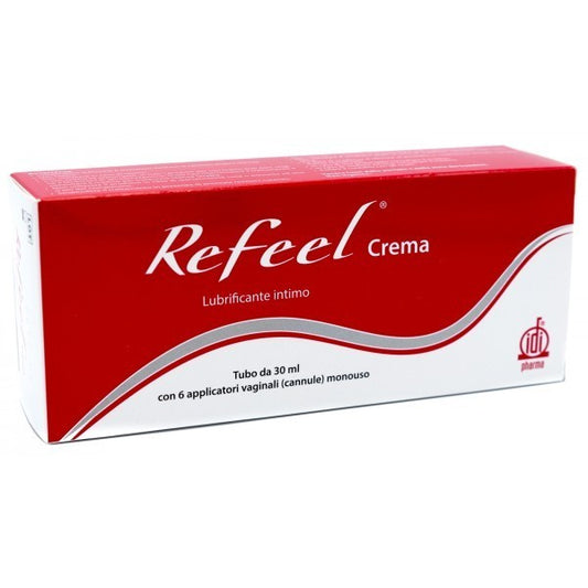 Refeel Cream Tube With 6 Vaginal Applicators, 30ml