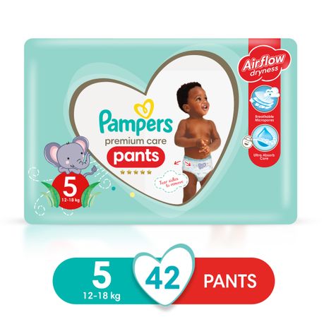 PAMPERS PREMIUM PANTS NO # 5 42,S