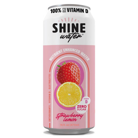 Shine Strawberry Lemon Water Drink, 473ml