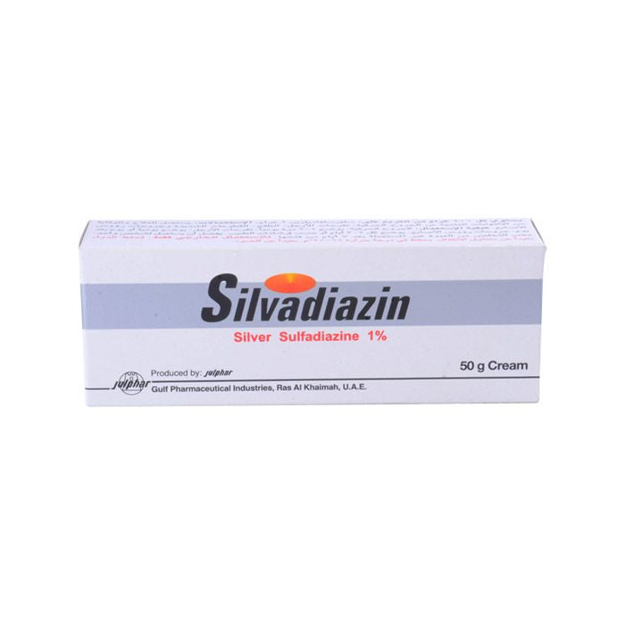 Silvadiazin 1% Cream 50gm Tube