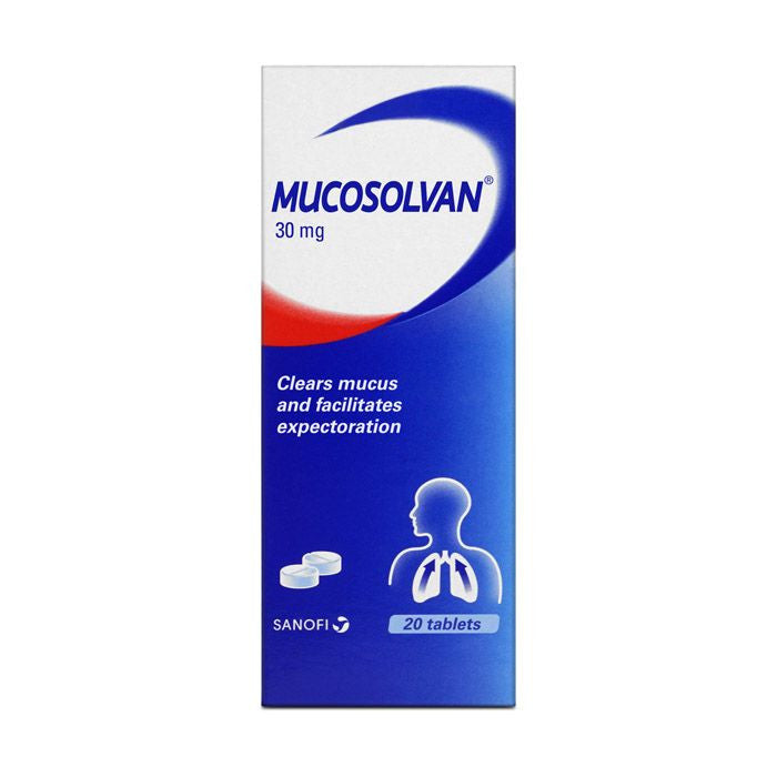 Mucosolvan 30mg Tablets 20's